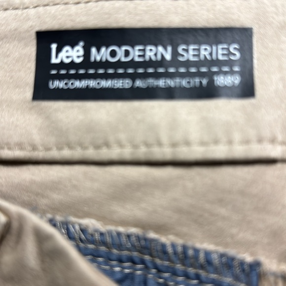 Women Khaki Curvy Fit Pants Size 14 Tall - Picture 3 of 5